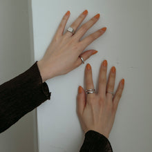 画像をギャラリービューアに読み込む, ダブルフロー シルバーリング Silver925
