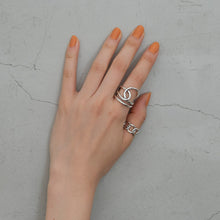 画像をギャラリービューアに読み込む, ワイドクロス シルバーリング Silver925
