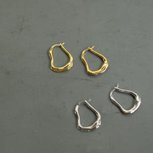 画像をギャラリービューアに読み込む, ペアーフープ シルバーピアス Silver925
