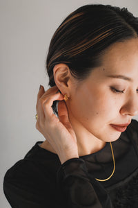 サークルエッジ シルバーピアス Silver925