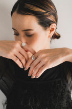 画像をギャラリービューアに読み込む, シェルストーン シルバーリング Silver925
