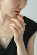 画像をギャラリービューアに読み込む, スクエアラップ シルバーリング Silver925
