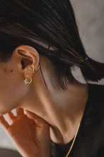 画像をギャラリービューアに読み込む, クロスループ シルバーイヤーカフ Silver925
