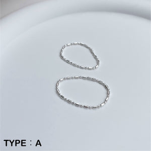 スリムチェーン シルバーリング Silver925
