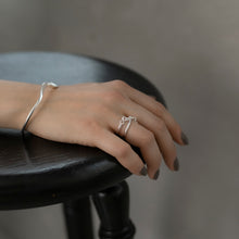 画像をギャラリービューアに読み込む, クロスチェーン シルバーリング Silver925
