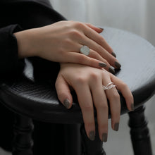 画像をギャラリービューアに読み込む, シェルプレート シルバーリング Silver925
