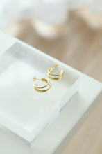 画像をギャラリービューアに読み込む, トリプルレイヤー シルバーピアス Silver925
