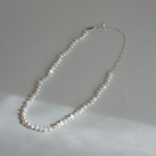 画像をギャラリービューアに読み込む, 淡水パール シルバーチョーカー Silver925
