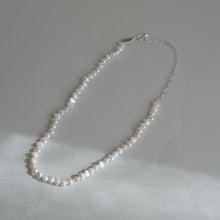 画像をギャラリービューアに読み込む, 淡水パール シルバーチョーカー Silver925
