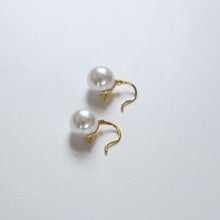 画像をギャラリービューアに読み込む, ボストンパール シルバーピアス Silver925
