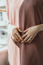 画像をギャラリービューアに読み込む, ラインフロー シルバーリング Silver925
