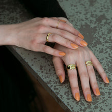 画像をギャラリービューアに読み込む, ウォーターサーフェスプレート シルバーリング Silver925
