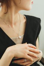 画像をギャラリービューアに読み込む, ボリューム淡水パール シルバーネックレス Silver925
