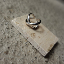 画像をギャラリービューアに読み込む, クロスデザイン シルバーリング Silver925
