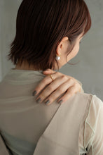 画像をギャラリービューアに読み込む, ボストンパール シルバーピアス Silver925
