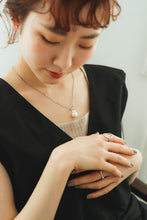 画像をギャラリービューアに読み込む, ボリューム淡水パール シルバーネックレス Silver925
