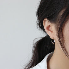 画像をギャラリービューアに読み込む, ワイヤーウェーブ シルバーピアス Silver925
