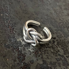 画像をギャラリービューアに読み込む, ヴィンテージノット シルバーリング Silver925
