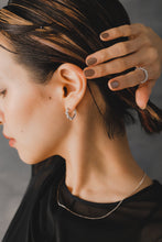 画像をギャラリービューアに読み込む, パールツイスト シルバーピアス Silver925

