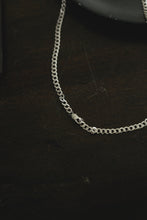 画像をギャラリービューアに読み込む, フラットチェーン シルバーネックレス Silver925
