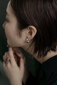 サークルエッジ シルバーピアス Silver925