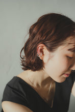 画像をギャラリービューアに読み込む, ダブルツイストサークル シルバーイヤーカフ Silver925
