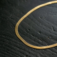 画像をギャラリービューアに読み込む, ワイドスネークチェーン シルバーチョーカー Silver925
