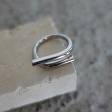 画像をギャラリービューアに読み込む, オーバーライン シルバーリング Silver925
