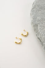 画像をギャラリービューアに読み込む, ソフトスクエア シルバーピアス Silver925
