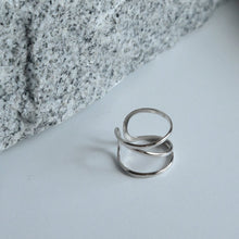 画像をギャラリービューアに読み込む, ラインクロス シルバーリング Silver925
