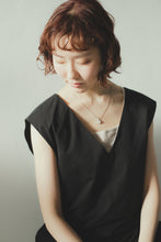 画像をギャラリービューアに読み込む, オーバルストーン シルバーネックレス Silver925
