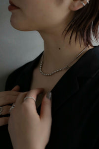 マンテルボールチェーン シルバーネックレス Silver925