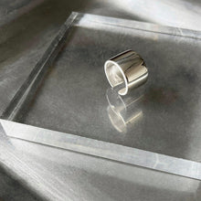 画像をギャラリービューアに読み込む, ワイドシンプル シルバーリング Silver925
