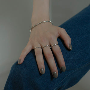 ボールチェーン シルバーブレスレット Silver925
