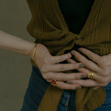 画像をギャラリービューアに読み込む, レッドカーネリアン シルバーリング Silver925
