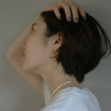 画像をギャラリービューアに読み込む, ペアーフープ シルバーピアス Silver925
