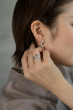 画像をギャラリービューアに読み込む, レイヤーウェーブ シルバーリング Silver925
