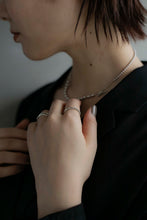 画像をギャラリービューアに読み込む, ハーフヴィンテージ シルバーリング Silver925
