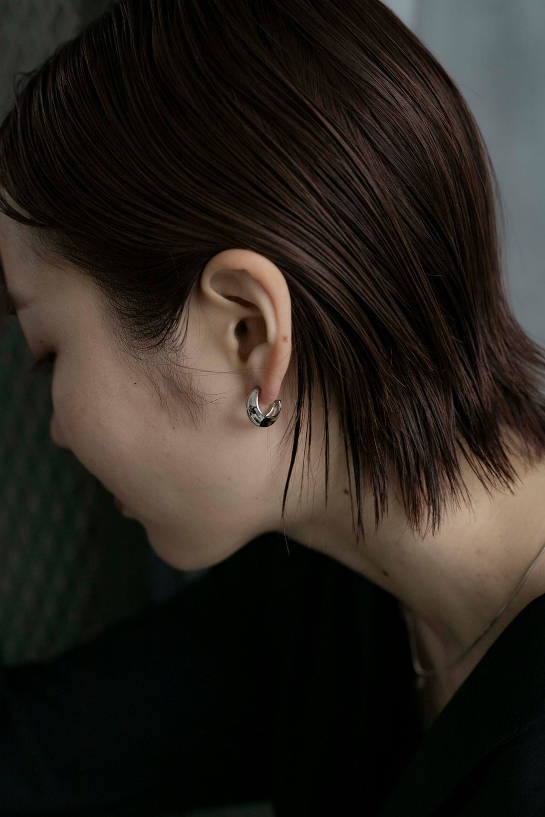 サークルエッジ シルバーピアス Silver925