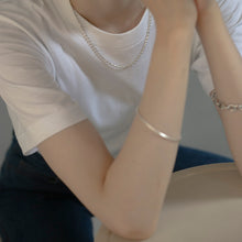 画像をギャラリービューアに読み込む, ボールチェーン シルバーネックレス Silver925
