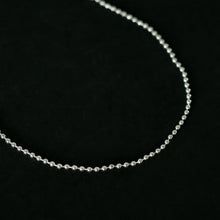 画像をギャラリービューアに読み込む, ボールチェーン シルバーネックレス Silver925
