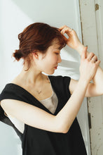 画像をギャラリービューアに読み込む, ドロップコーナー シルバーネックレス Silver925
