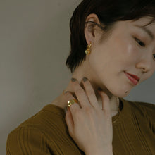 画像をギャラリービューアに読み込む, ハートフープ シルバーピアス Silver925
