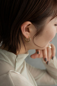 ワインドフープ シルバーピアス Silver925
