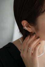 画像をギャラリービューアに読み込む, スクエアチェーン シルバーイヤーカフ Silver925
