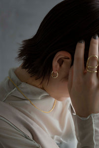ワインドフープ シルバーピアス Silver925