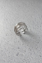 画像をギャラリービューアに読み込む, シンプルレイヤー シルバーリング Silver925
