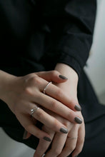 画像をギャラリービューアに読み込む, バイカラーパール シルバーリング Silver925
