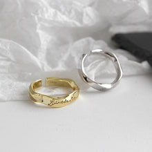 画像をギャラリービューアに読み込む, メッセージツイスト シルバーリング Silver925
