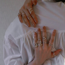 画像をギャラリービューアに読み込む, ワイドオー シルバーリング Silver925
